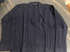 maglia zip Blu  12 anni