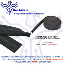 GUAINA TERMORESTRINGENTE CON COLLA Ø 2,5 3 4 5 6 8 10 12 16 24 30mm  3:1  1MT