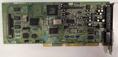 Scheda audio sound blaster - scheda,