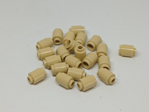 Lego 20x mattoncini rotondi 1 - lego:,