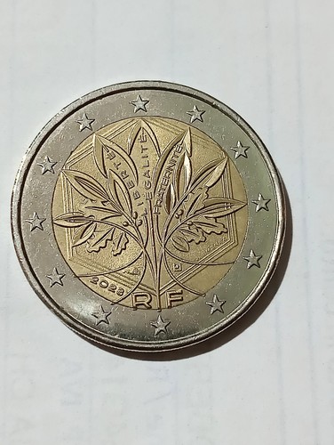 Moneta euro francia - moneta,