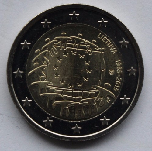 Lituania moneta euro - moneta,