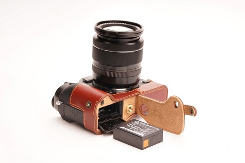 Borsa mezza fotocamera - , vera