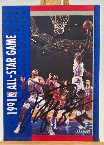 Michael jordan firmato con - firmato,