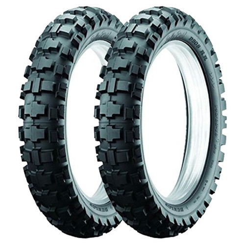 Coppia gomme dunlop - dunlop, 90/90-21