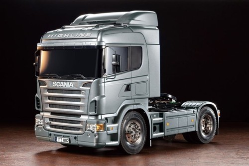 Tamiya scania r470 - tamiya, silver