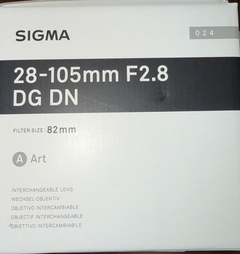 Sigma 105 8 dg dn - sigma,