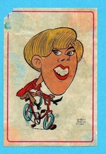 CANTANTI '68-PANINI 1968-PROSDOCIMI-VIGNETTA/FIGURINA n. 14-CATERINA CASELLI-REC