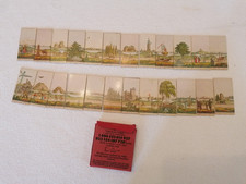 antico gioco da tavolo in cartoncino con 24 immagini da combinare