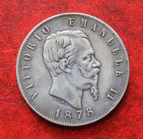 Lire 1878 zecca roma - zecca,