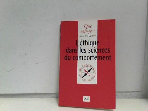 Ethique dans les - l'ethique,