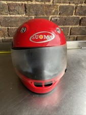 Suomy Moto Helmut Rosso M Vandalo