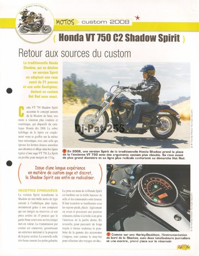 Fiche moto honda 750 c2 - 750,