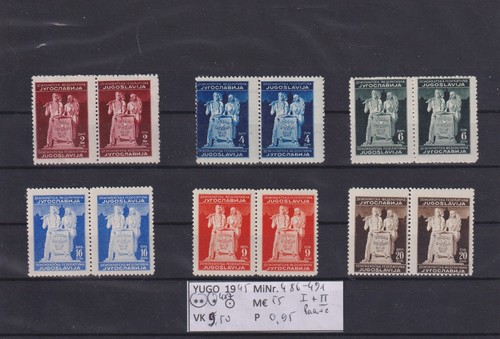 Jugoslavia 1945 michel - michel, n