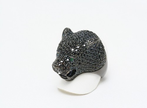 Anello unisex pantera nera - anello,