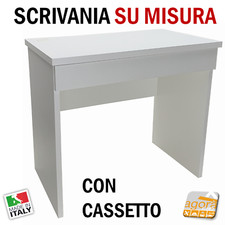 SCRIVANIA SU MISURA CON