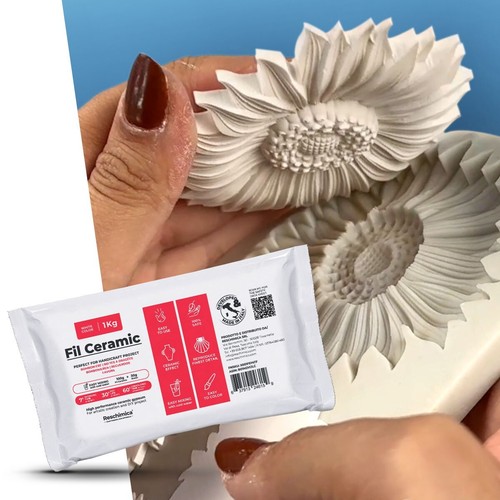 Gesso ceramico atossico per