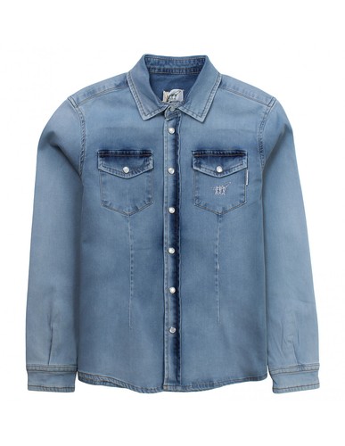 Camicia jeans henry - camicia,