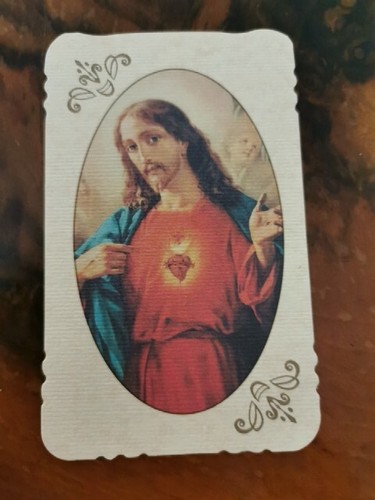 Santino holy card fustellato - card,