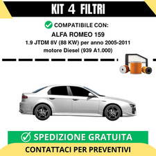 Kit 4 Filtri Tagliando per