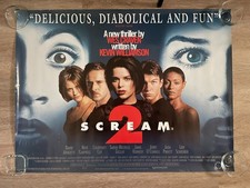 Scream quad cast poster - scream,