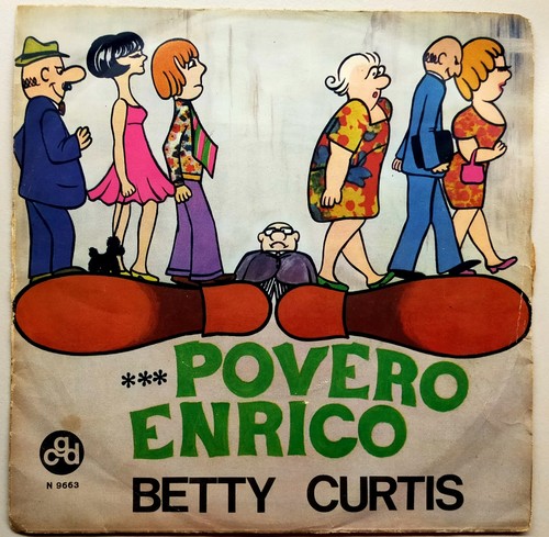 Disco vinile giri betty - disco, 45