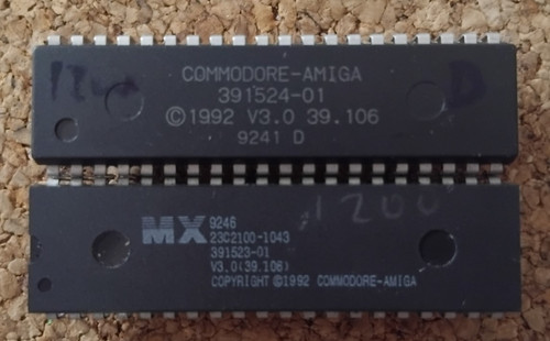 Commodore amiga 1200 kickstart - commodore,