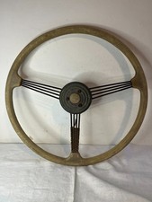 ANTICO VOLANTE PER AUTO D'EPOCA Ø42,3cm VINTAGE LANCIA ALFA PORSCHE RARO