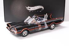 Batmobile 1:18 Hot Wheels Elite 1966 BATMAN serie TV classica con Batman + Robi