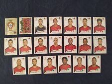 RUSSIA 2018 PORTUGAL Portogallo CALCIATORI PANINI WC SCEGLI FIGURINA CON VELINA