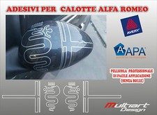 ADESIVI PER CALOTTE SPECCHIETTI ALFA ROMEO 159 147 156 giulia giulietta mito 