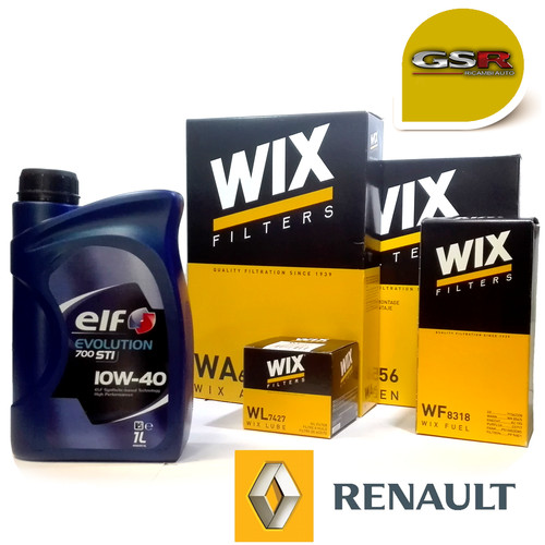 Kit tagliando renault clio - kit,