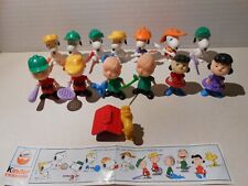 KINDER FERRERO: SERIE 12 SNOOPY & AMICI + 2 VARIANTI  + 1 BPZ. K 94 N. 30-42   3