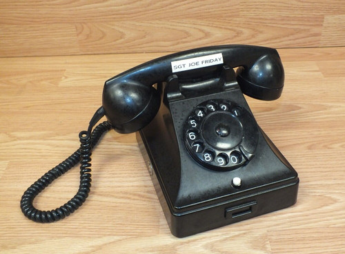 Telefono rotante vintage - rotante,