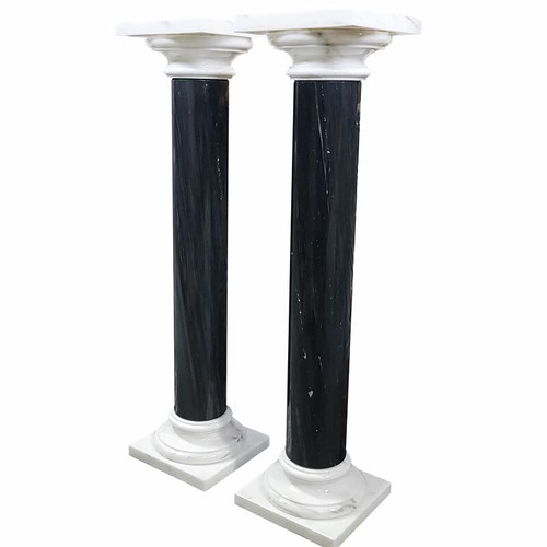Coppia colonne marmo - coppia, in