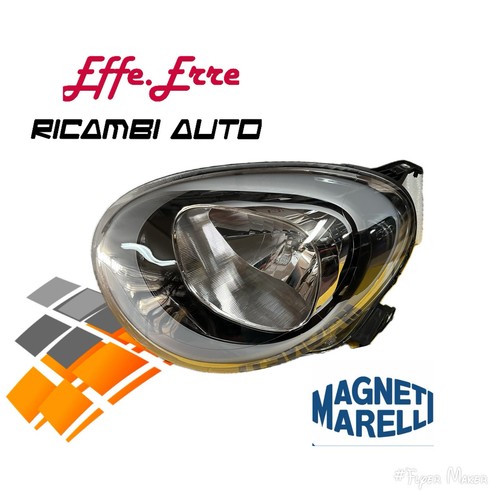 Faro fiat 500 sinistro - faro,