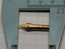 Pennino nib oro montblanc 14c - nib,