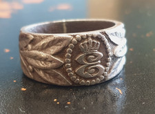 Anello militare in ferro dell'esercito reale austro-ungarico, HM 1915