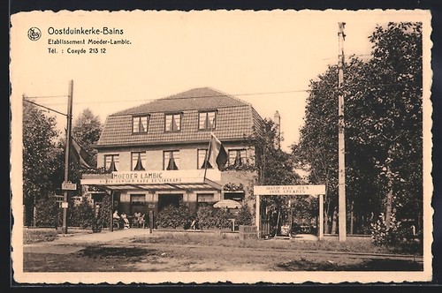 Cpa oostduinkerke bains - cpa, oostduinkerke-bains
