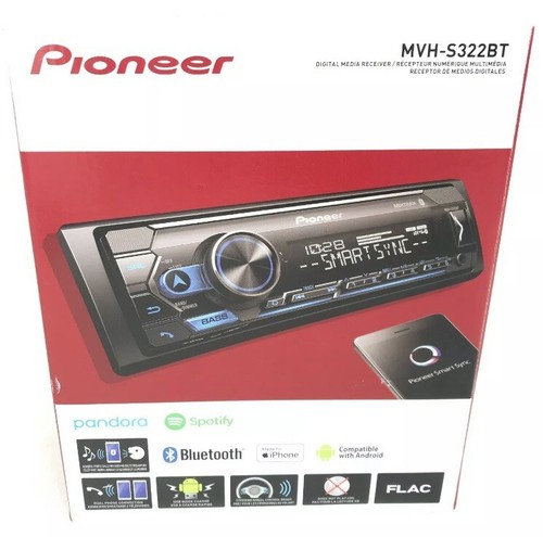 Pioneer mvh s322bt digital - pioneer,