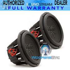 (2) SOUNDSTREAM T5.124 PRO SUB