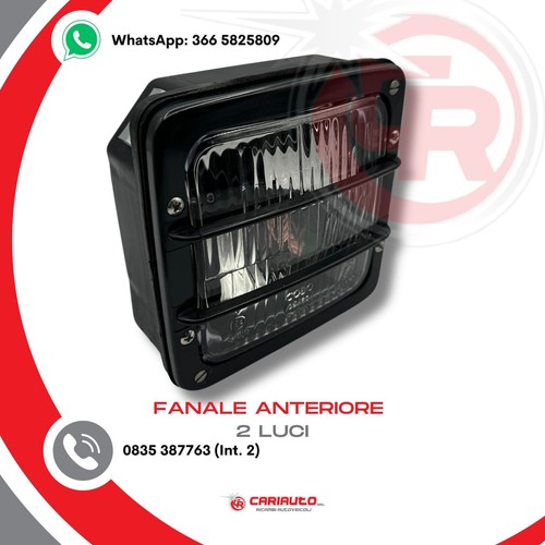 Fanale cobo anteriore - cobo, quadrato