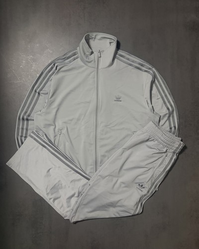 Tuta adidas bianca argento - argento, |