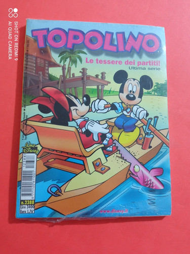 Walt disney topolino 2388 - disney,