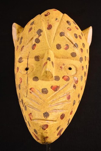 Autentica maschera leopardo - un'autentica,