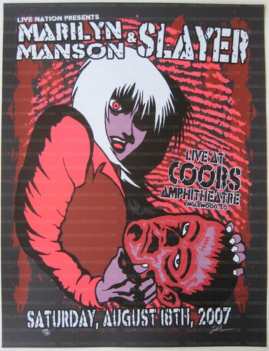 Poster concerto marilyn manson - poster,