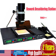 Stazione dissaldante rilavorazione IR infrarossi IRDA BGA Temp T862++ SMD saldatore