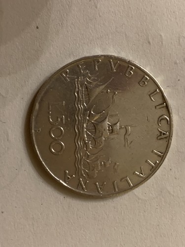 500 lire 1958 - 1958, caravelle