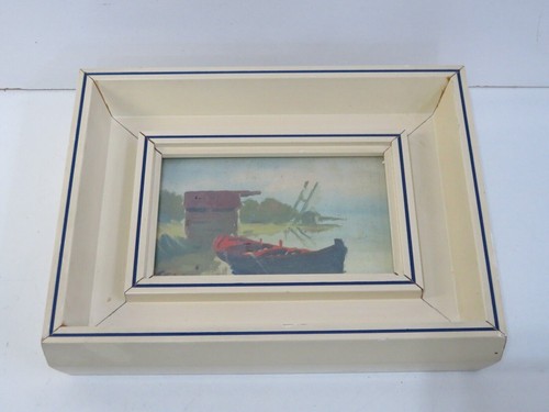 Vecchio quadro dipinto mano - vecchio,