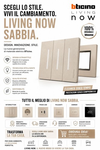 Serie originale bticino living - originale,